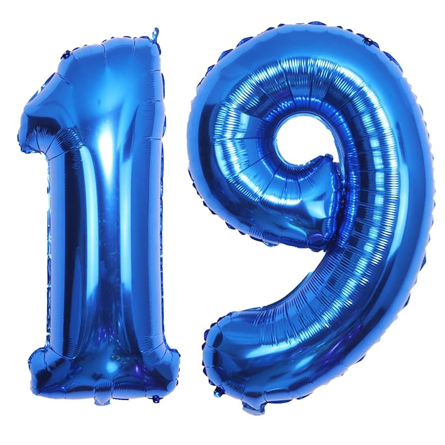 Amazon | RYUSHINE 数字バルーン 大きい 約80cm アルミ 風船